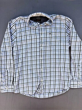 Racing Green Shirts Men's Plaid Shirt Size Medium
